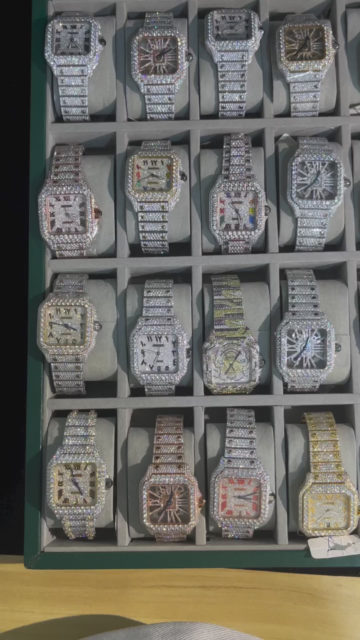 Iced out Cartiers